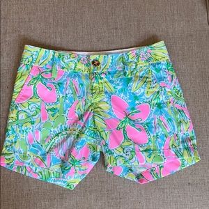 Lilly Pulitzer Size 00 the Callahan short